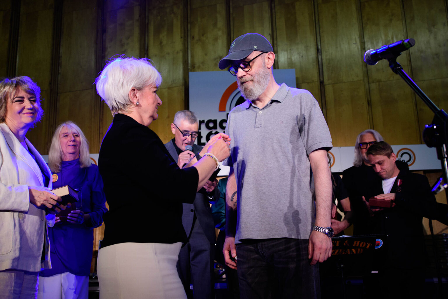 Gloria Artis dla Michala Urbaniaka w Radiu Lodz Fot Sebastian Szwajkowski 6