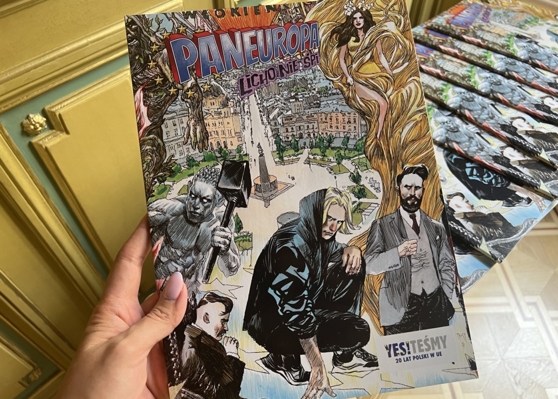 Nowe wydanie komiksu Paneuropa debiutuje w Łodzi