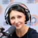Iza Berkowska w studiu Radia Łódź