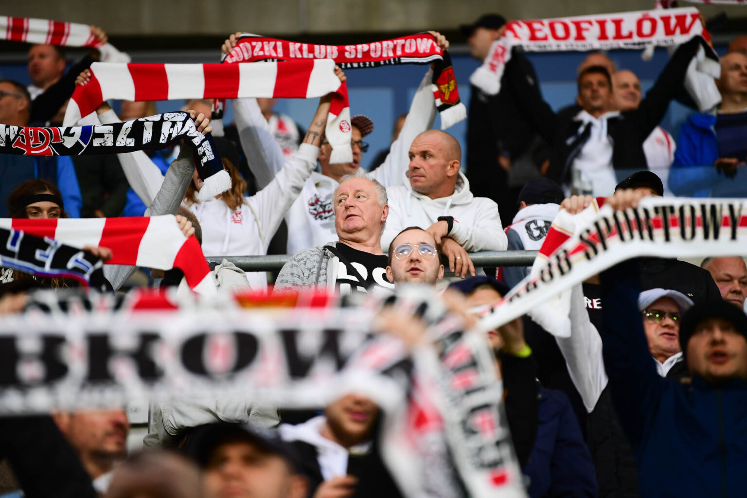 Kibice LKS Lodz Pogon Siedlce Fot Sebastian Szwajkowski 10