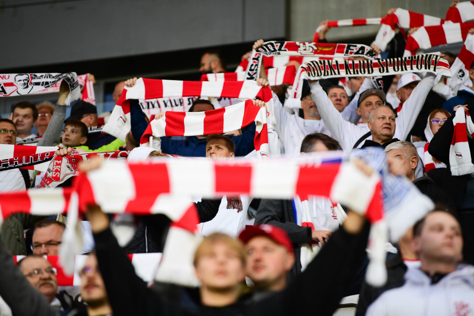 Kibice LKS Lodz Pogon Siedlce Fot Sebastian Szwajkowski 15