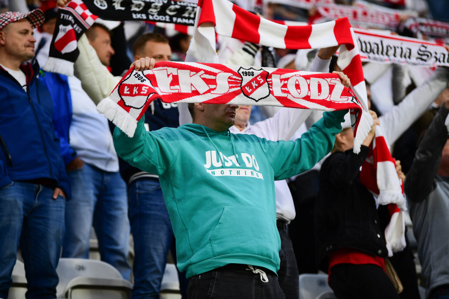 Kibice LKS Lodz Pogon Siedlce Fot Sebastian Szwajkowski 19