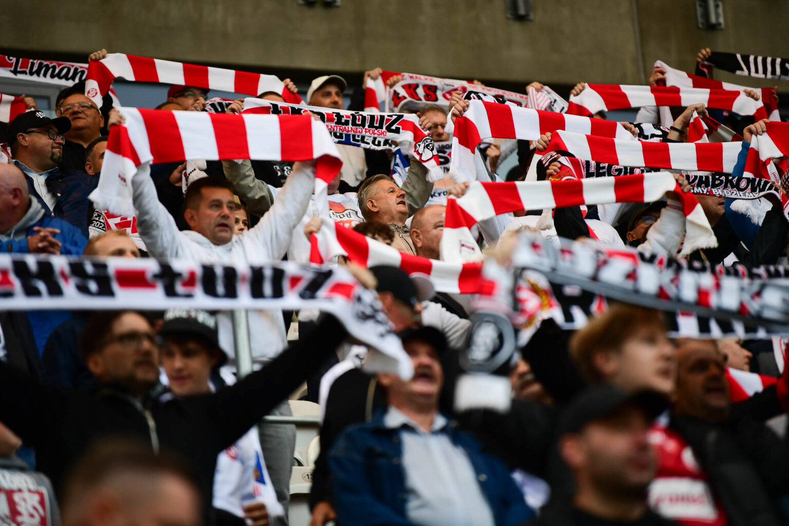 Kibice LKS Lodz Pogon Siedlce Fot Sebastian Szwajkowski 25