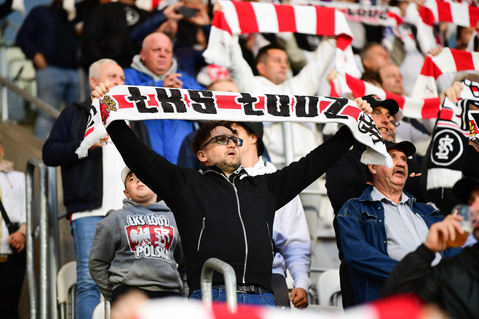 Kibice LKS Lodz Pogon Siedlce Fot Sebastian Szwajkowski 28