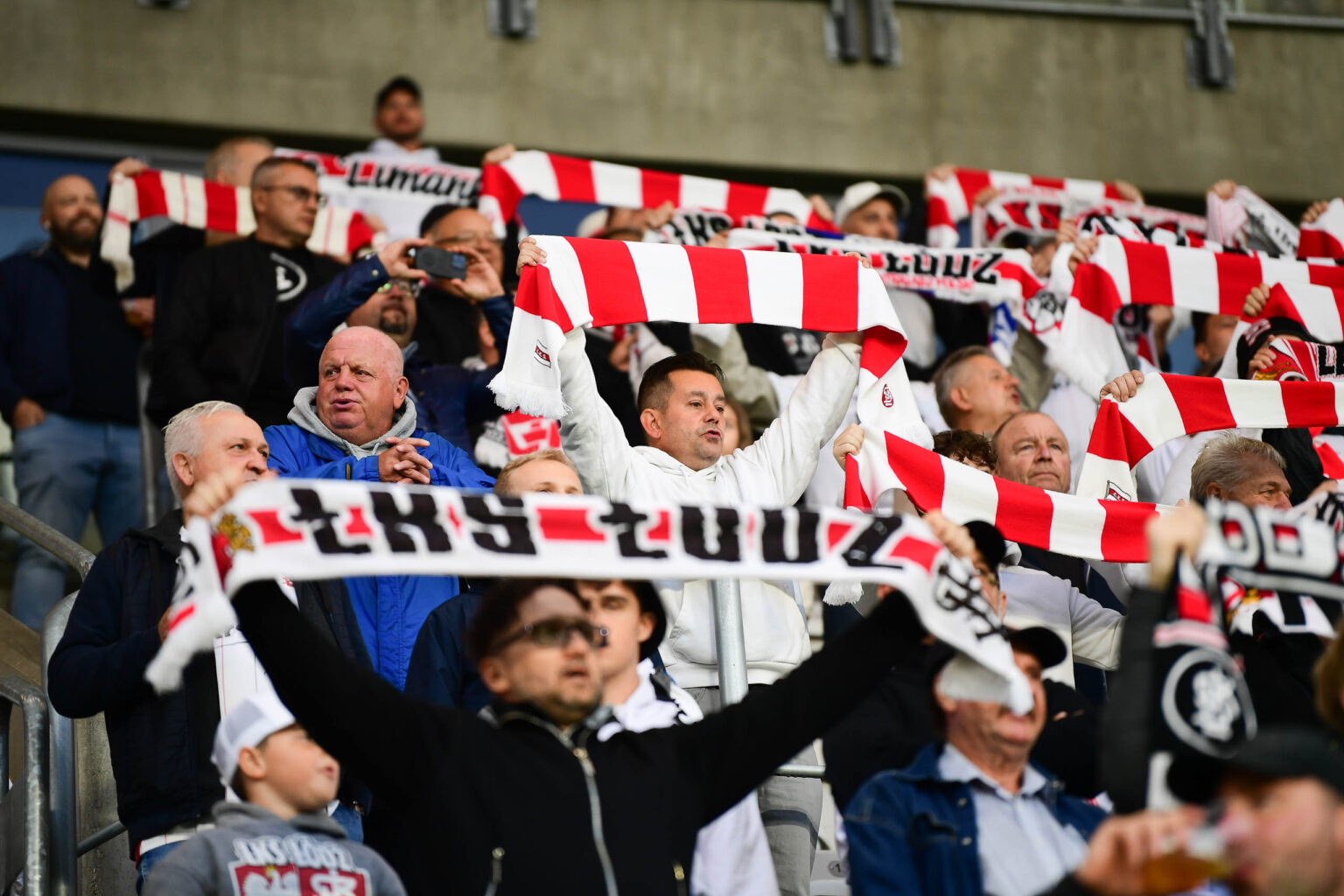 Kibice LKS Lodz Pogon Siedlce Fot Sebastian Szwajkowski 29