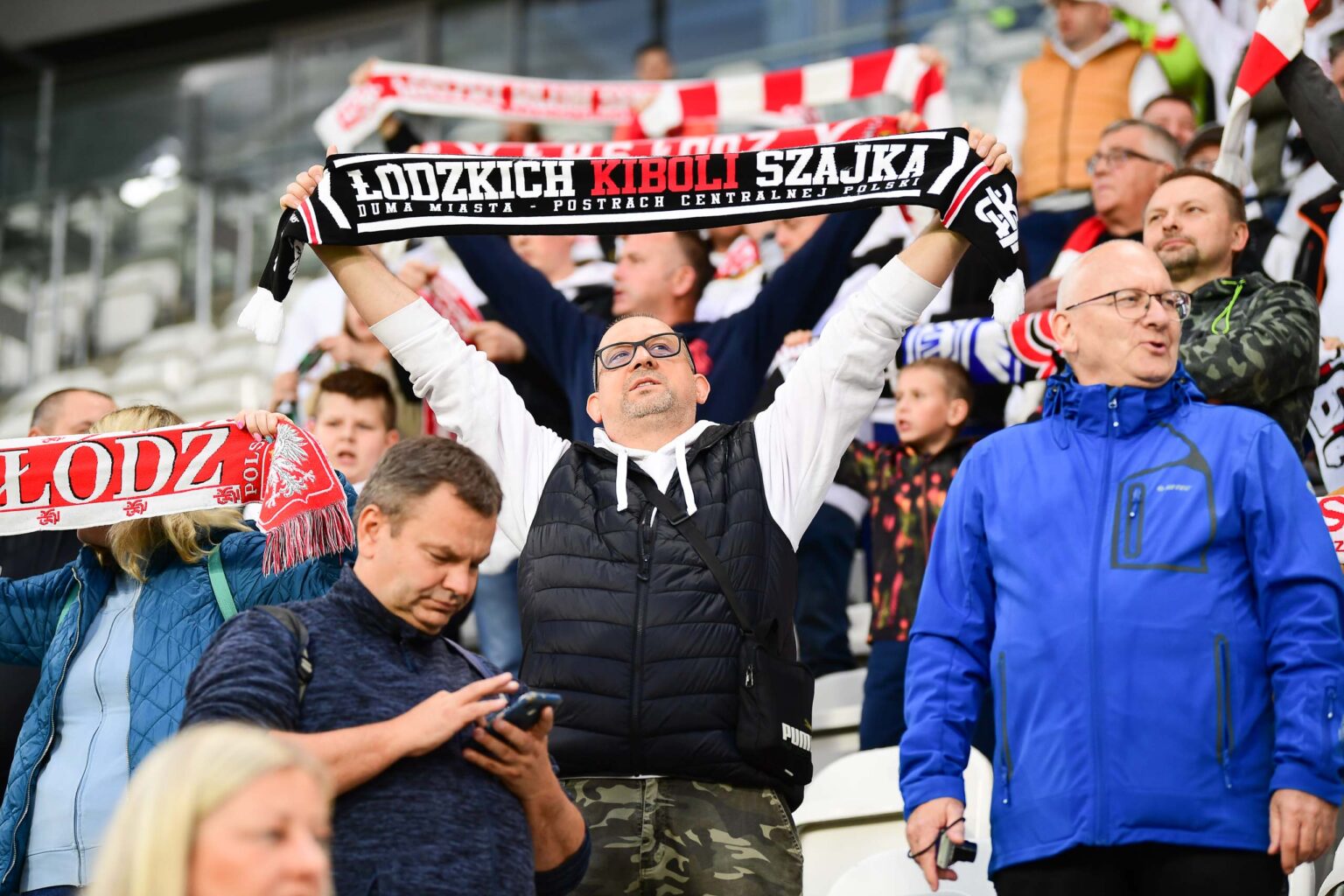 Kibice LKS Lodz Pogon Siedlce Fot Sebastian Szwajkowski 3