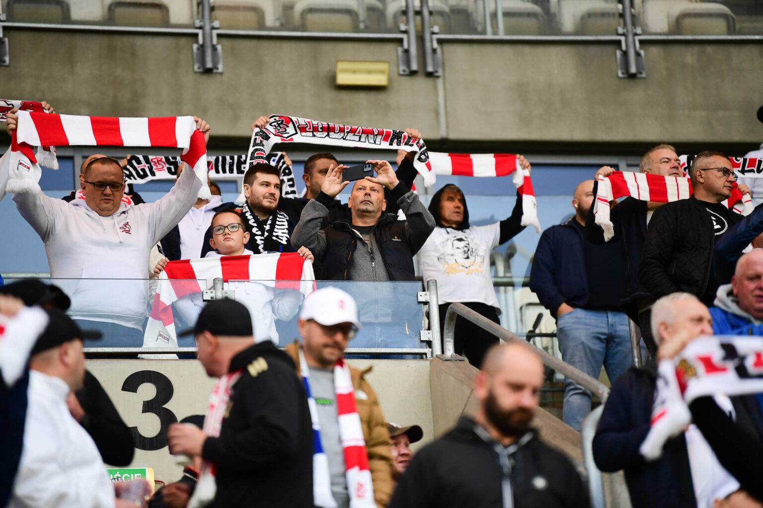 Kibice LKS Lodz Pogon Siedlce Fot Sebastian Szwajkowski 32