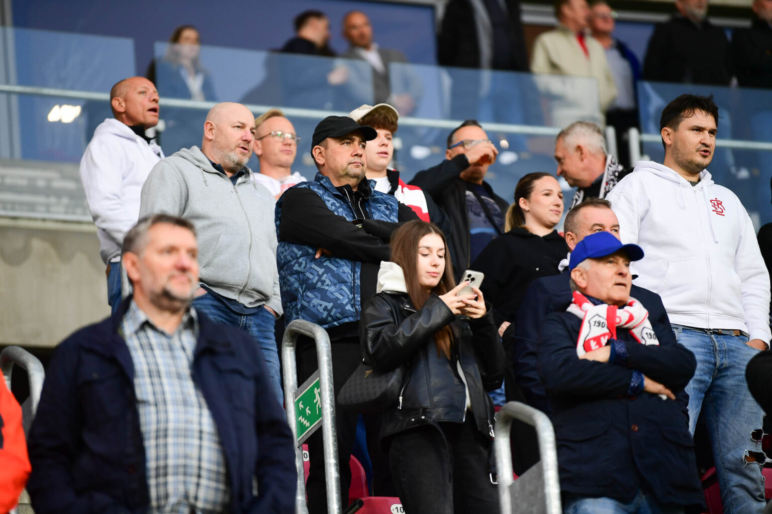 Kibice LKS Lodz Pogon Siedlce Fot Sebastian Szwajkowski 49