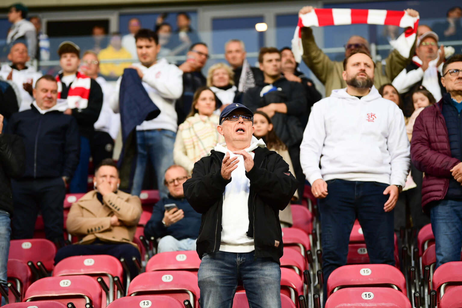 Kibice LKS Lodz Pogon Siedlce Fot Sebastian Szwajkowski 59