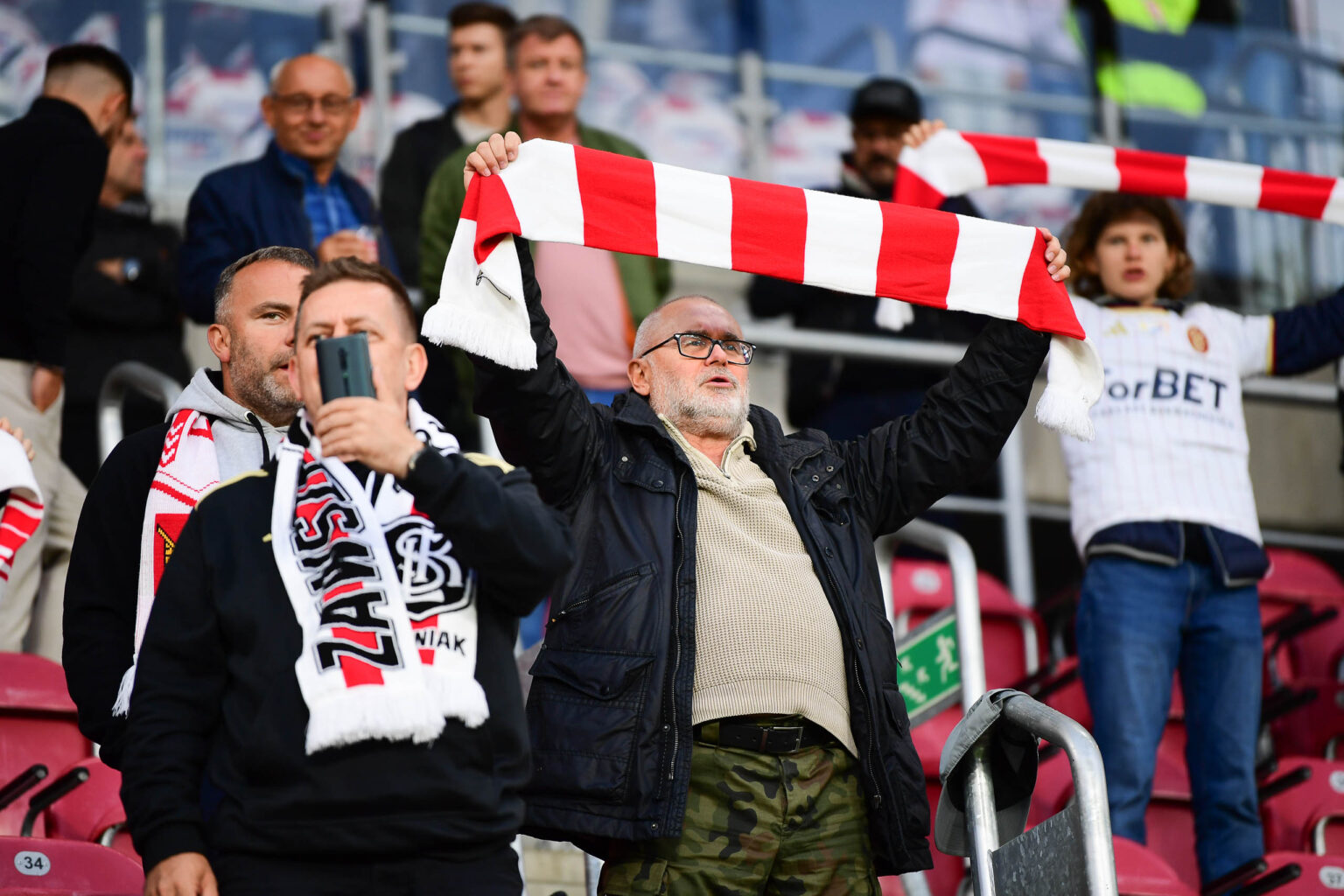 Kibice LKS Lodz Pogon Siedlce Fot Sebastian Szwajkowski 81
