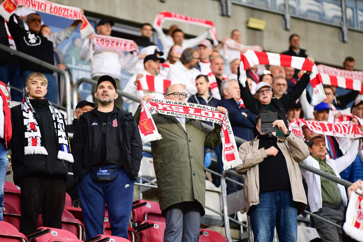 Kibice LKS Lodz Pogon Siedlce Fot Sebastian Szwajkowski 84