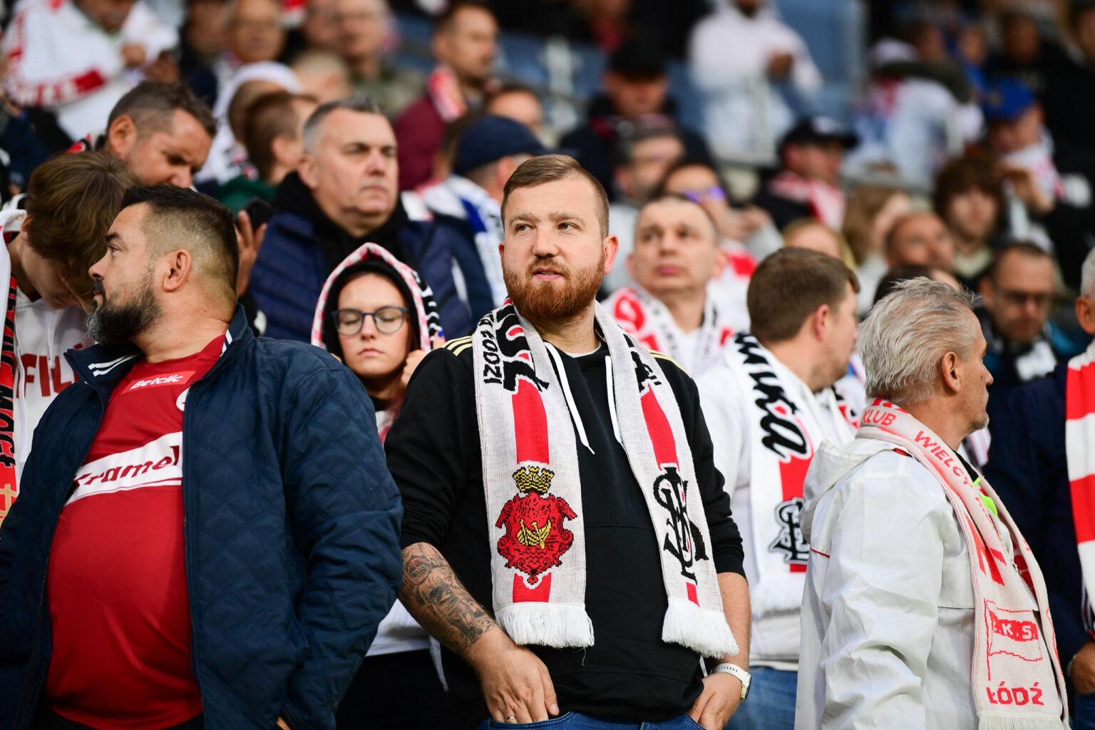 Kibice LKS Lodz Pogon Siedlce Fot Sebastian Szwajkowski 92