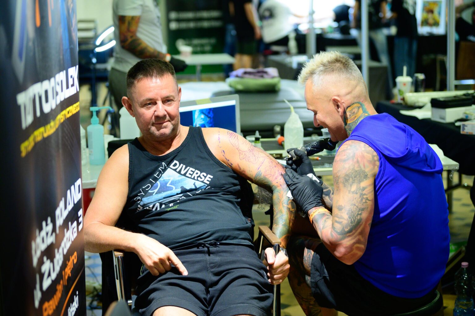 Konwent Tatuazu w EC1 Fot Sebastian Szwajkowski 12