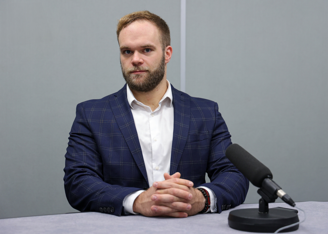 Radny Kosma Nykiel: w sytuacji kryzysowej miasto trochę umywa ręce 1 Kosma Nykiel fot. Konrad Ciezki 1