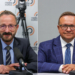 Polityczny Poniedziałek. Krzysztof Piątkowski (KO) i Marek Matuszewski (PiS) 17 Krzysztof Piatkowski i Marek Matuszewski fot Konrad Ciezki