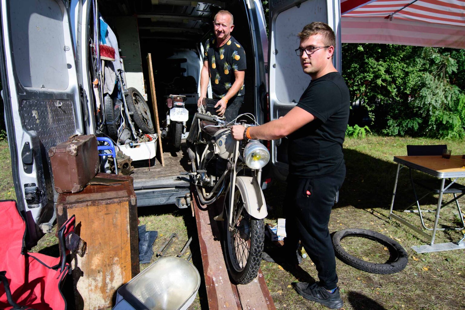Moto Weteran Bazar Stadion START 2024 Fot Sebastian Szwajkowski 14