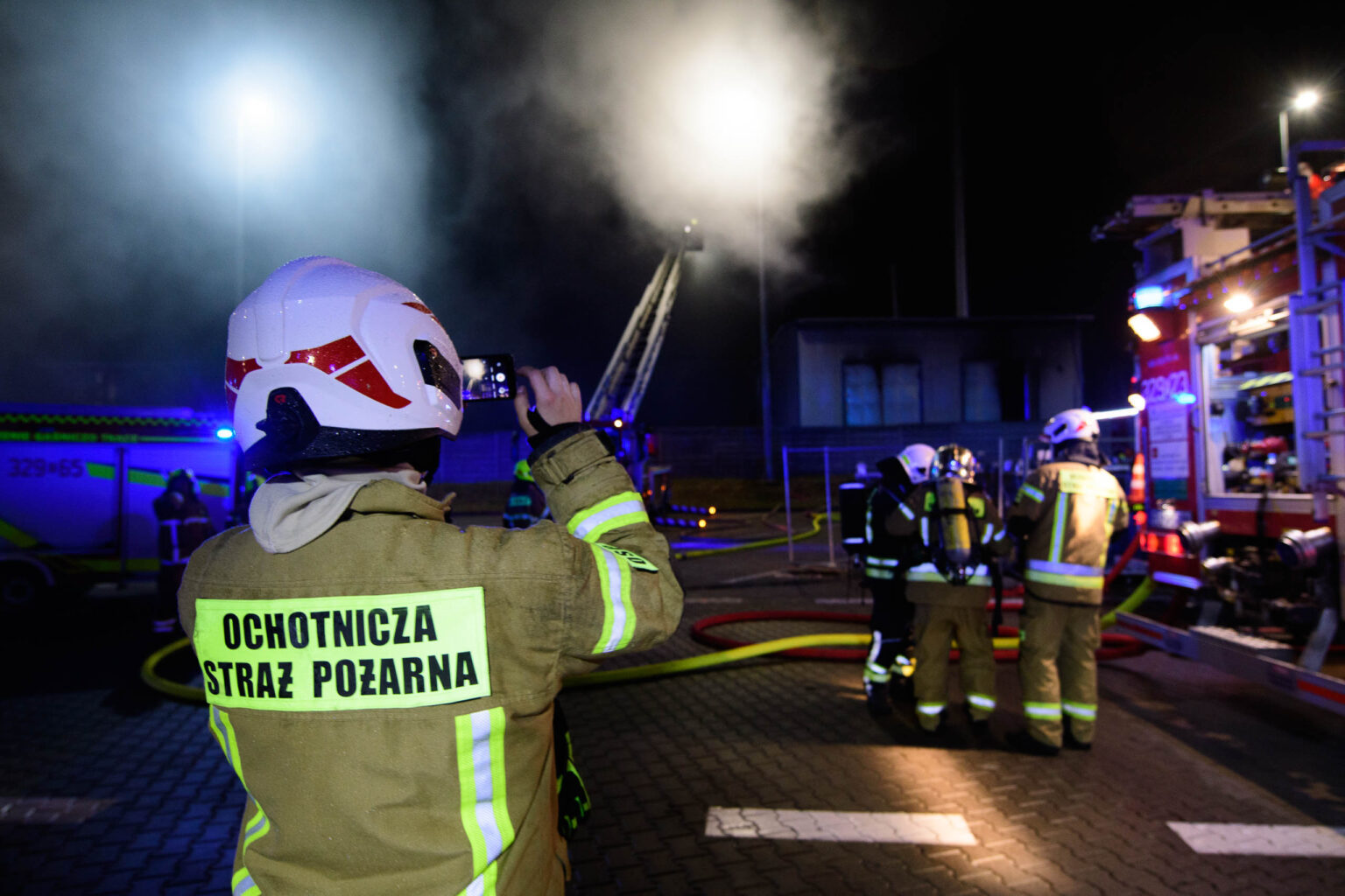 Pozar hali na Szczecinskiej Fot Sebastian Szwajkowski 8