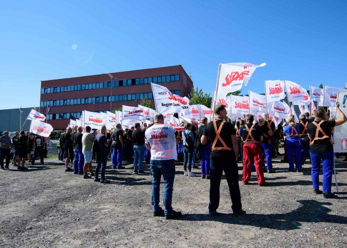 Kolejny protest pracowników Beko