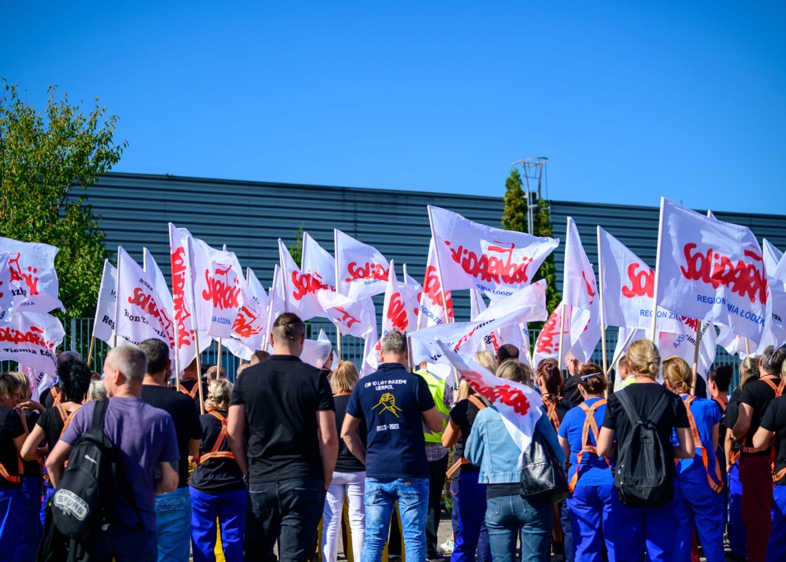 Kolejny protest pracowników Beko
