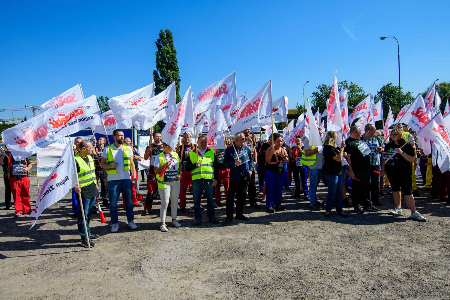 Protest Solidarnosc BEKO Fot Sebastian Szwajkowski 5