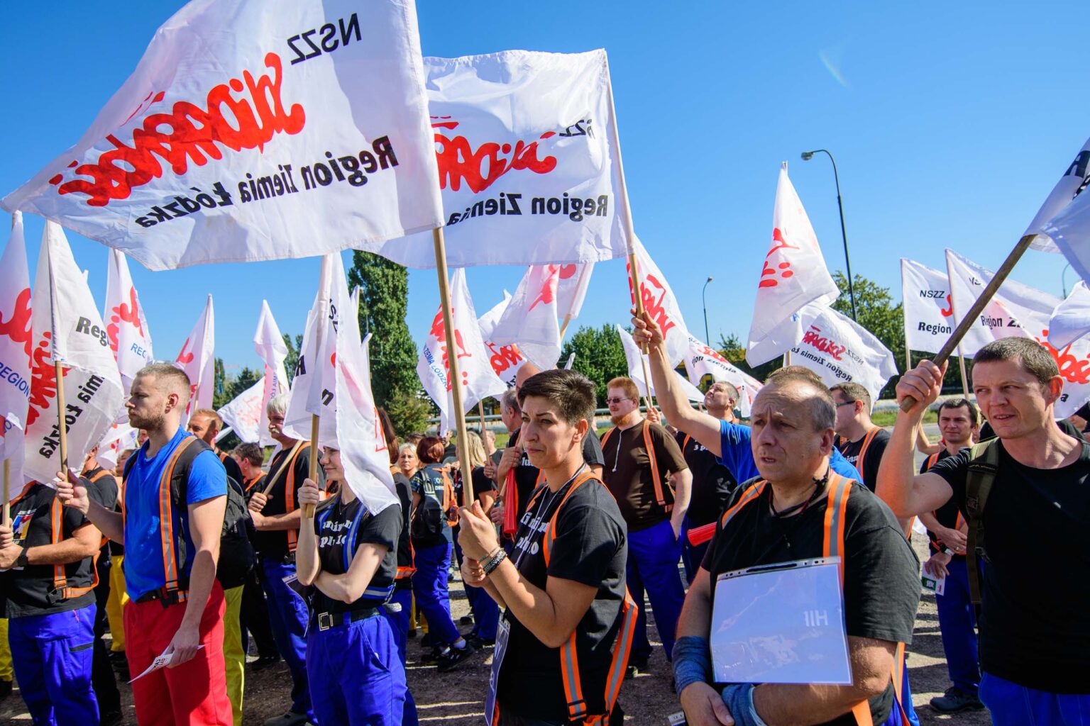 Protest Solidarnosc BEKO Fot Sebastian Szwajkowski 6