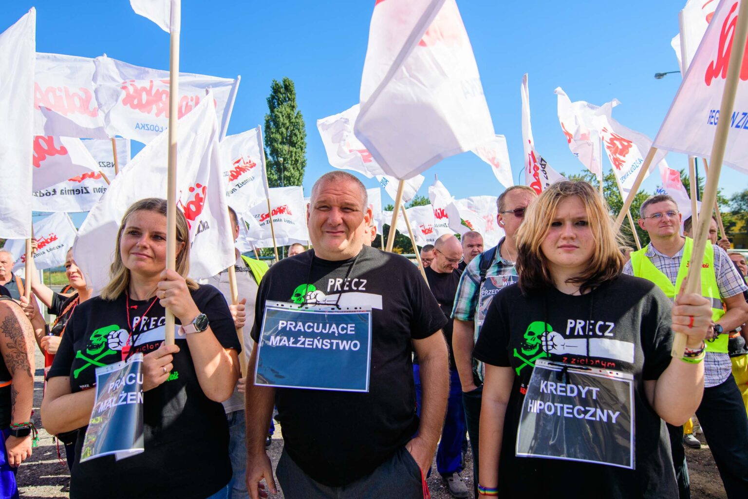 Protest Solidarnosc BEKO Fot Sebastian Szwajkowski 9