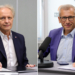 Polityczny poniedziałek. Włodzimierz Tomaszewski (z lewej), Krzysztof Kwiatkowski (z prawej)