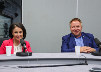 Agnieszka Wojciechowska van Heukelom i Marcin Karpiński, fot. Konrad Ciężki