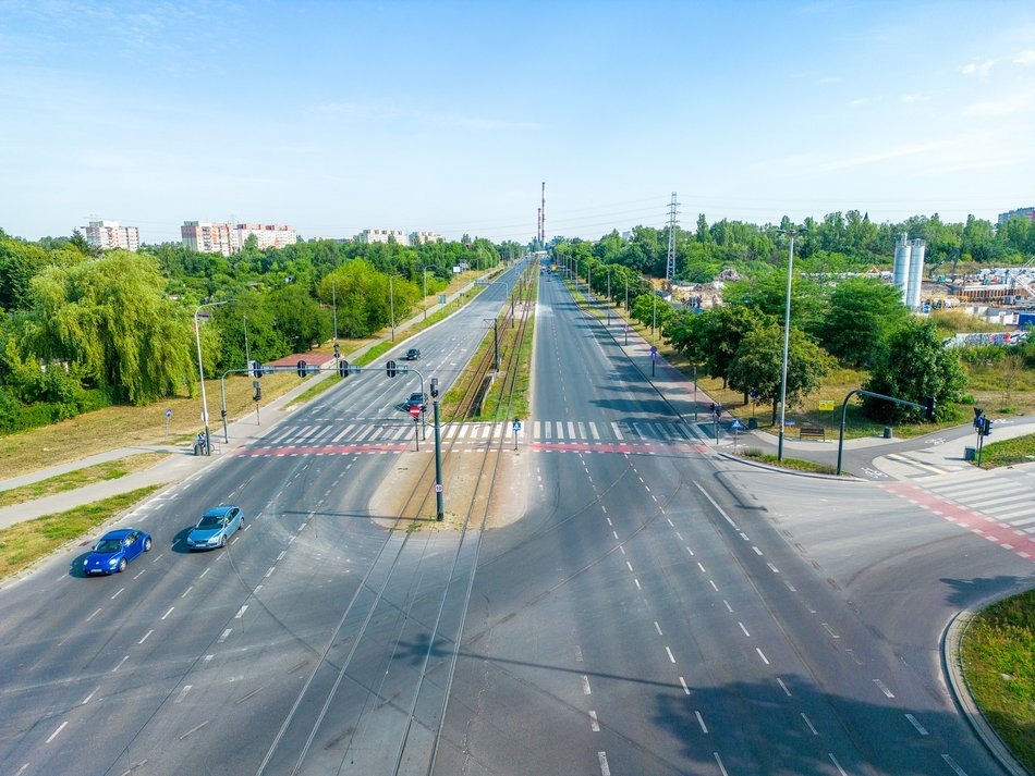 Budowa tunelu średnicowego pod Łodzią. Utrudnienia na al. Włókniarzy 1 Budowa tunelu średnicowego pod Łodzią. Utrudnienia na al. Włókniarzy