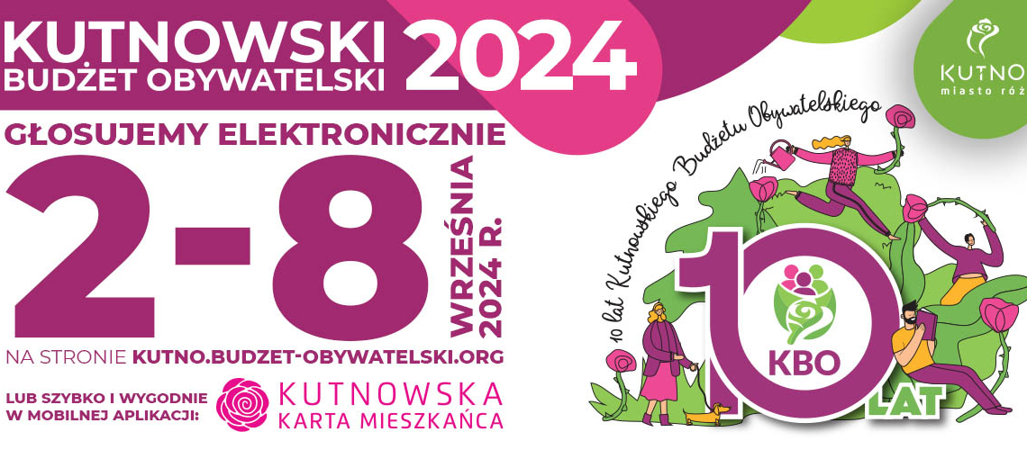 Budżet Obywatelski w Kutnie. Jak wydać ponad milion zł? 1 Budżet Obywatelski