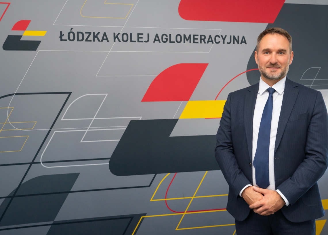 Maciej Sobieraj nowym prezesem Łódzkiej Kolei Aglomeracyjnej 1 Maciej Sobieraj