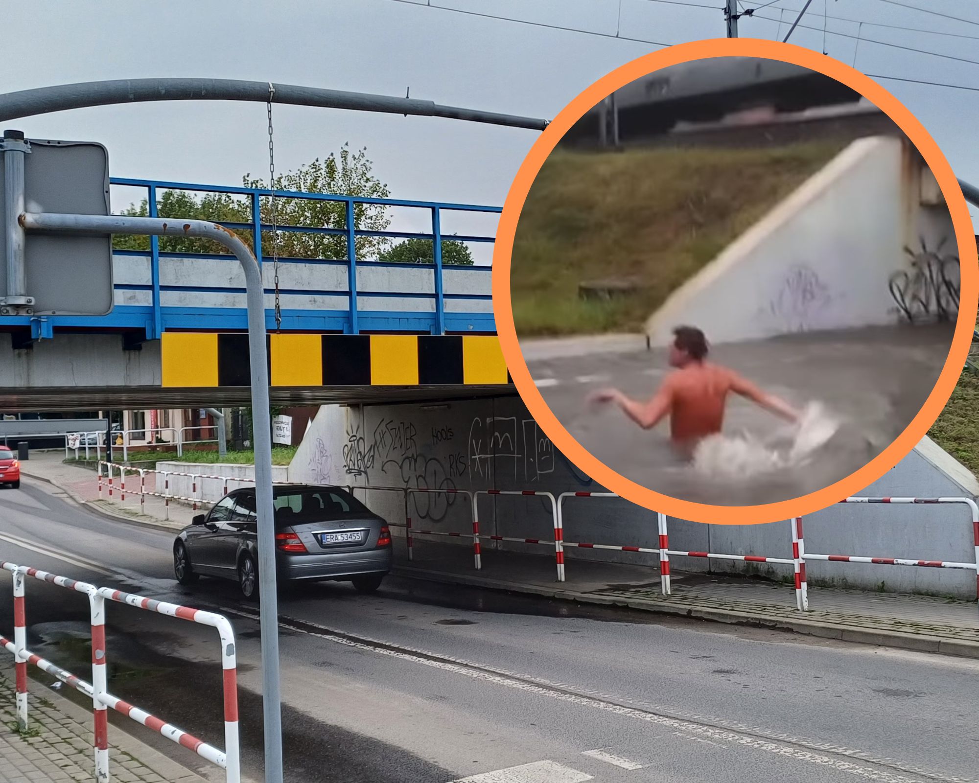 Radomsko znów zalane po deszczu. Mieszkańcy pytają, kiedy to się skończy?