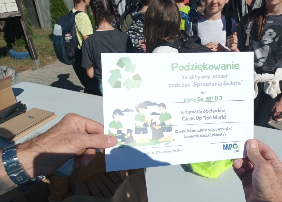 Finał akcji „Clean Up the World”