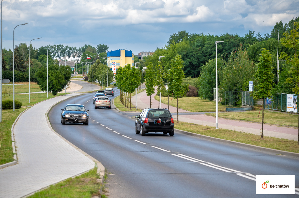 Ulica Staszica w Bełchatowie w remoncie 1 Ulica Staszica w Bełchatowie w remoncie