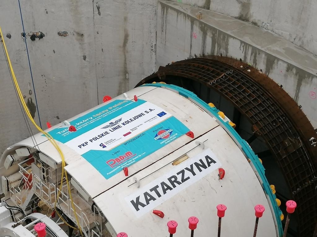 Kiedy tarcza „Katarzyna” wróci do drążenia tunelu pod Łodzią? PKP PLK odpowiada 1 To już pewne - tarcza Katarzyna jutro nie ruszy