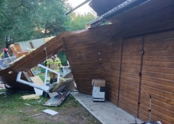Wybuch gazu pod Bełchatowem