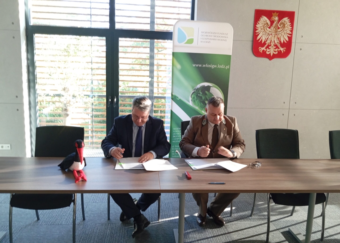 Ochrona siedlisk bociana czarnego w województwie łódzkim