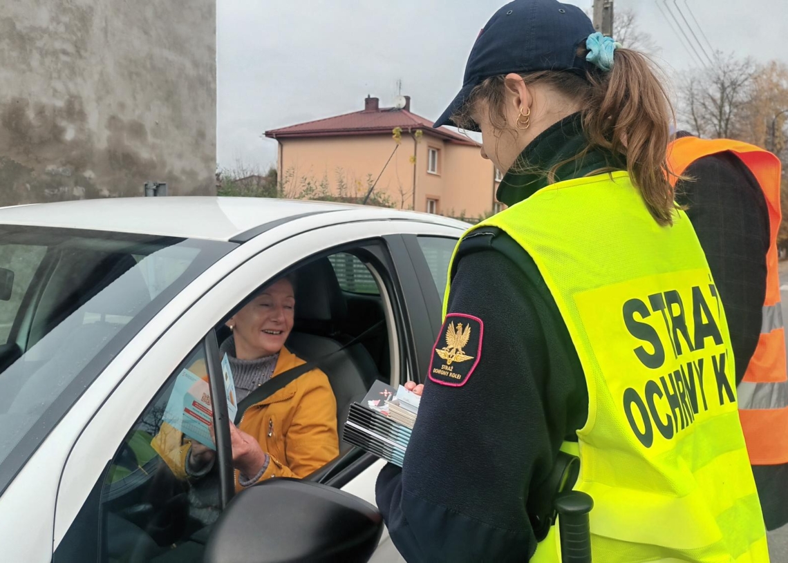 W Skierniewicach odbyła się akcja "Bezpieczny przejazd"