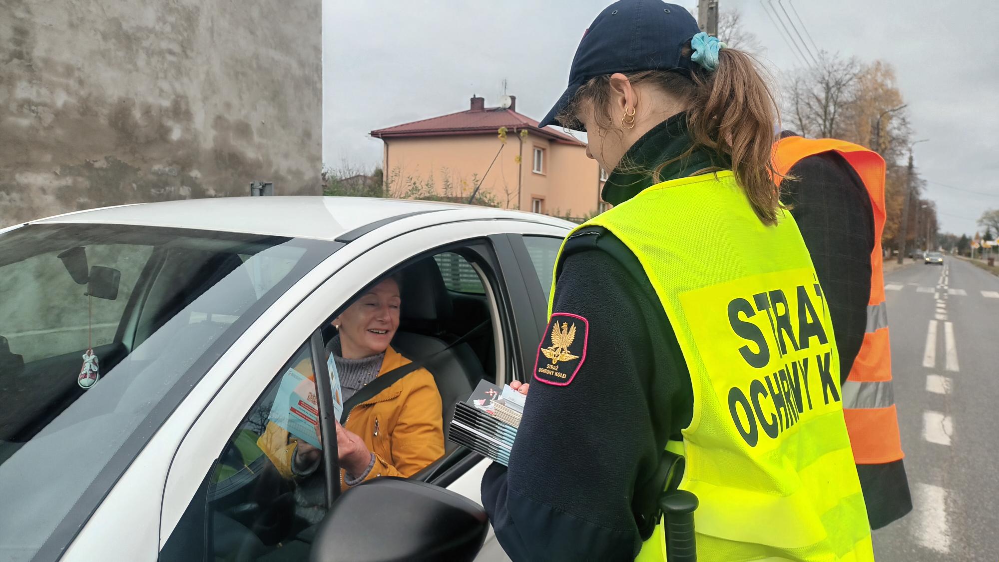 W Skierniewicach odbyła się akcja "Bezpieczny przejazd"