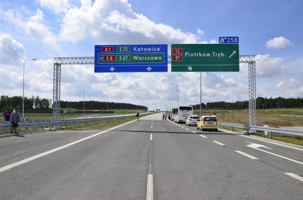 odcinki dróg płatnych