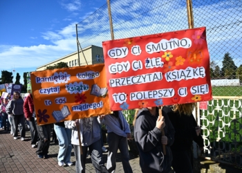 Happening czytelniczy w Wieruszowie