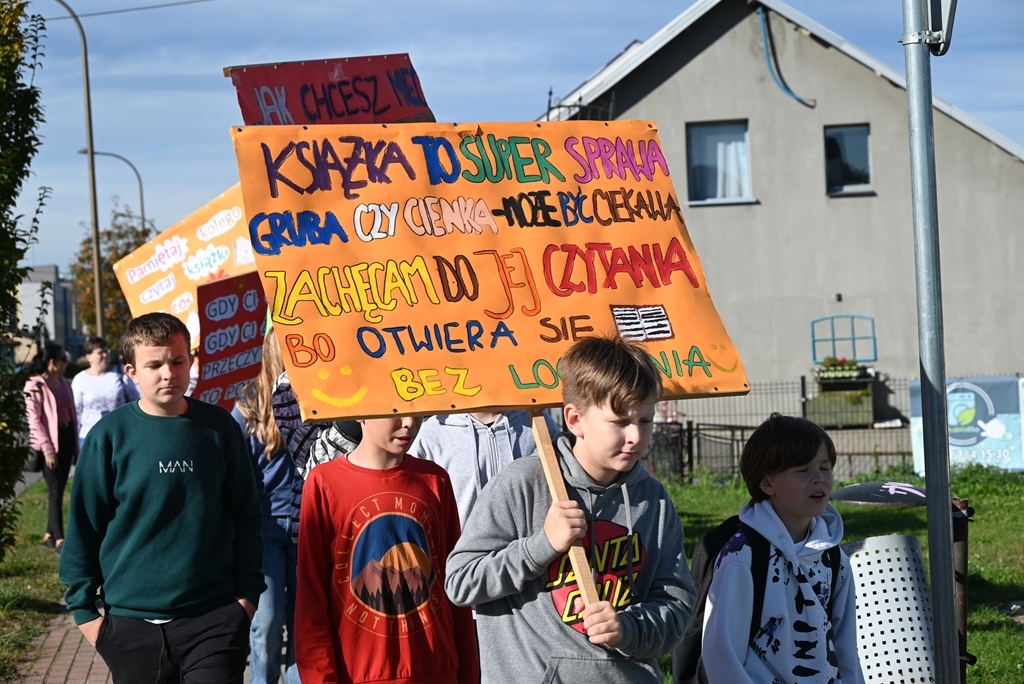 Happening czytelniczy w Wieruszowie