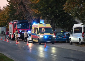 Śmiertelny wypadek w Wieruszowie. Zginął 25-latek