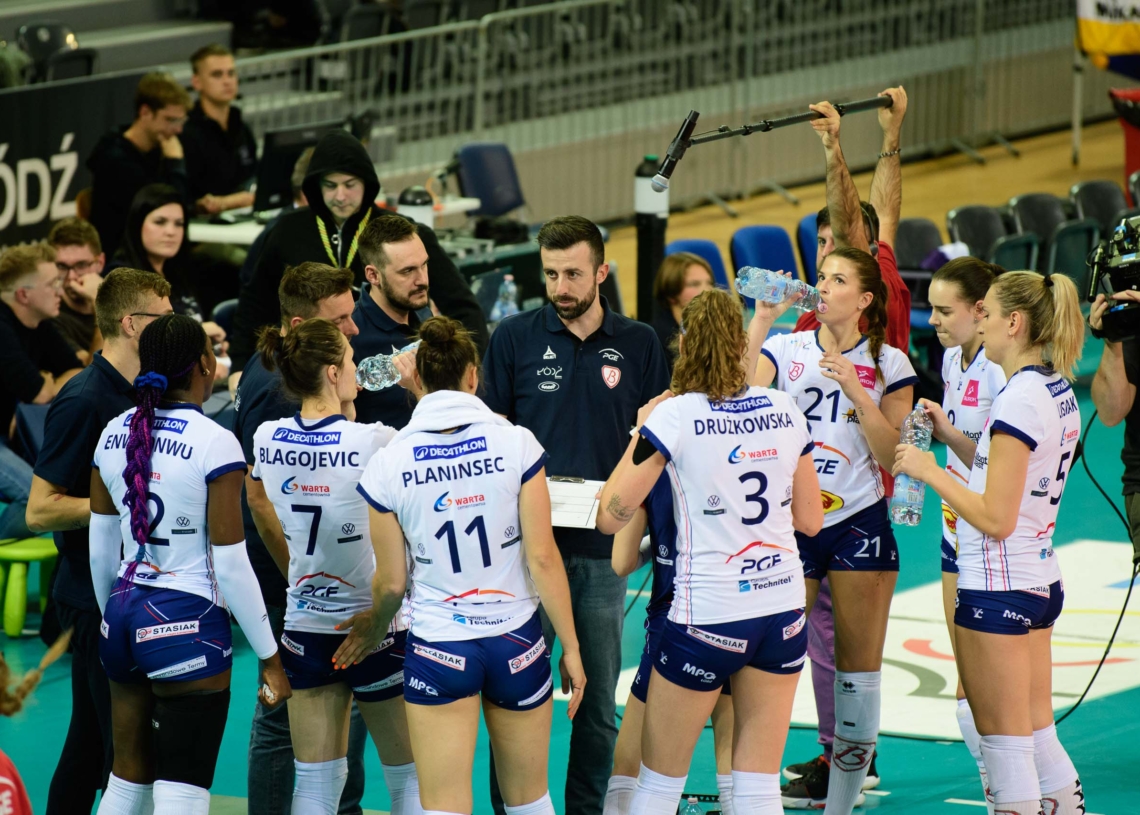 Liga Mistrzyń. PGE Grot Budowlani Łódź - Neptunes Nantes