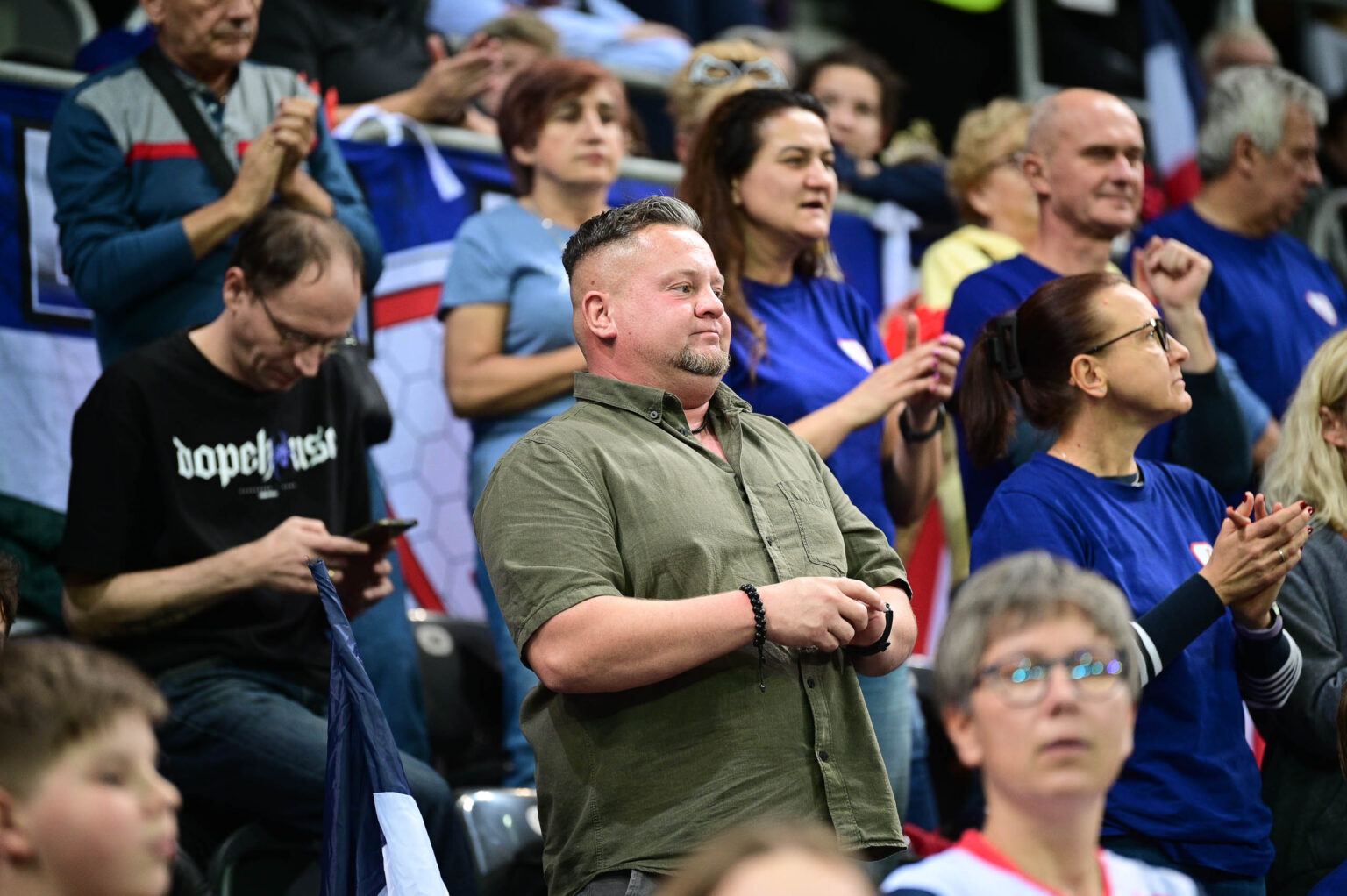 Grot Budowlani vs KS Developres Rzeszow kibice Fot Sebastian Szwajkowski 31