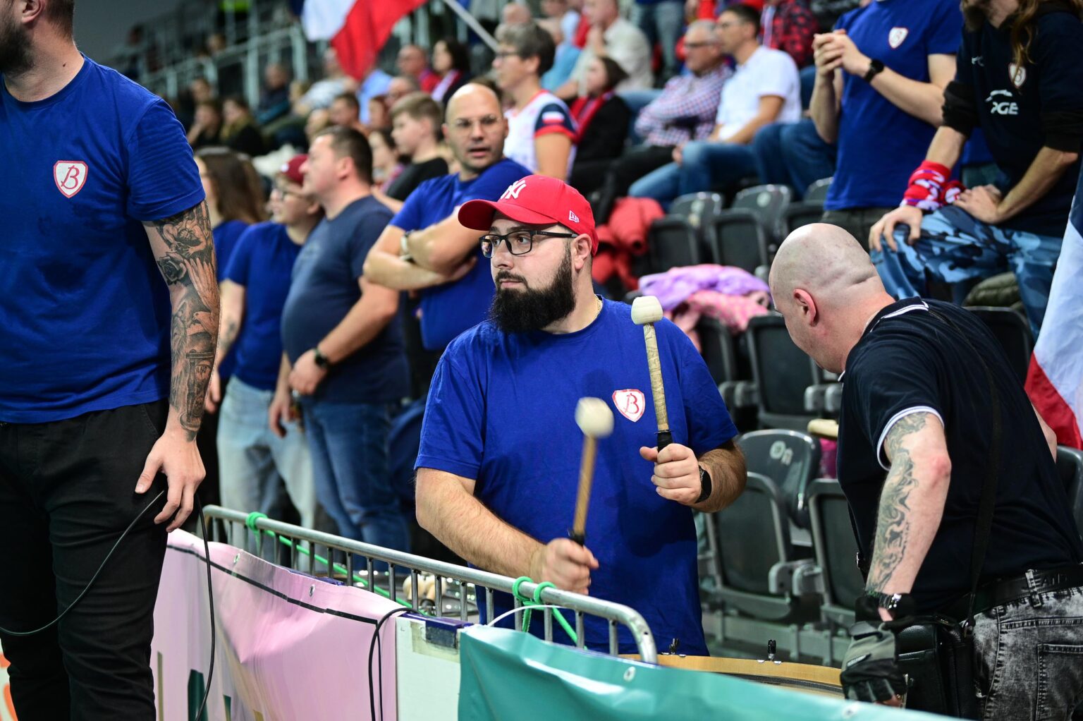 Grot Budowlani vs KS Developres Rzeszow kibice Fot Sebastian Szwajkowski 54