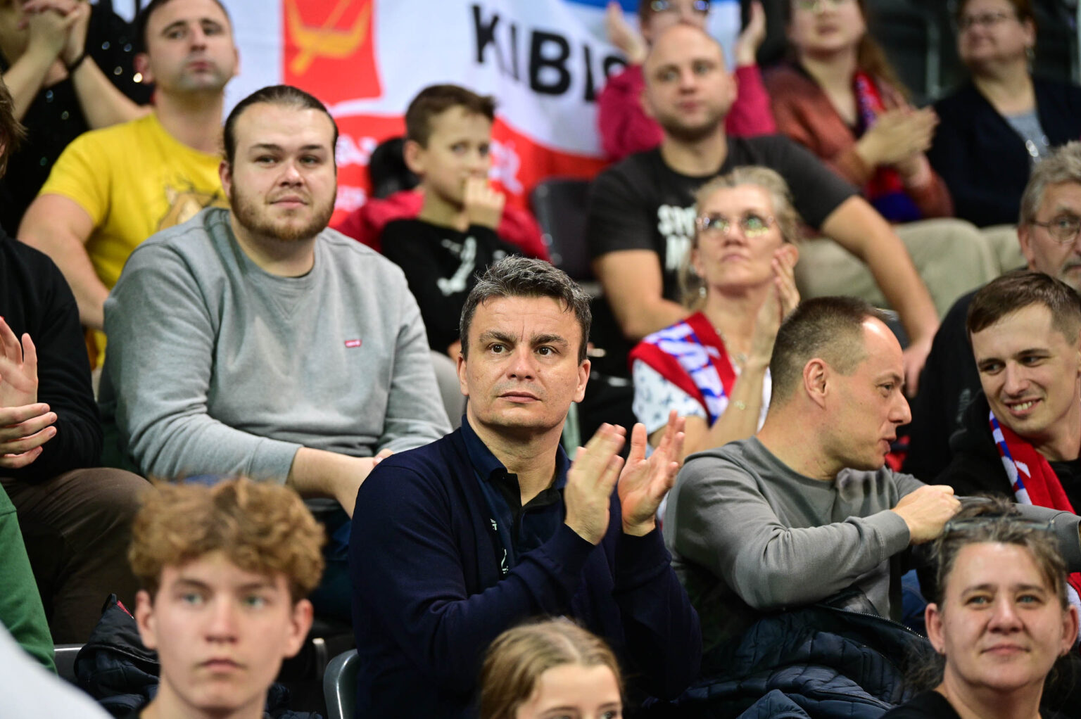 Grot Budowlani vs KS Developres Rzeszow kibice Fot Sebastian Szwajkowski 63