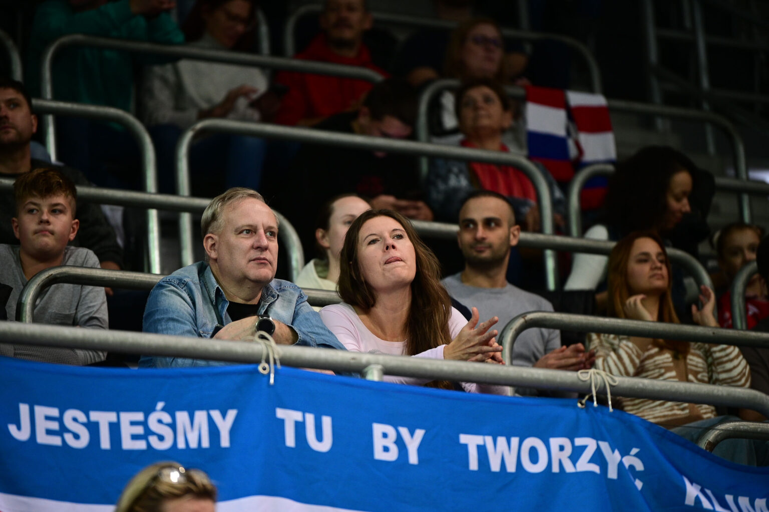 Grot Budowlani vs KS Developres Rzeszow kibice Fot Sebastian Szwajkowski 71