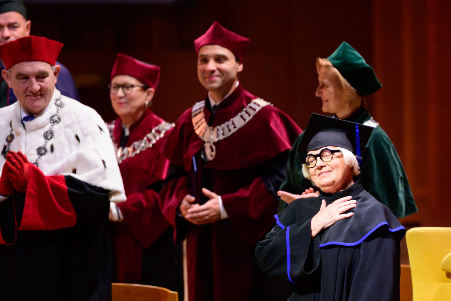 Honoris Causa dla Ewy Wycichowskiej Fot Sebastian Szwajkowski 12