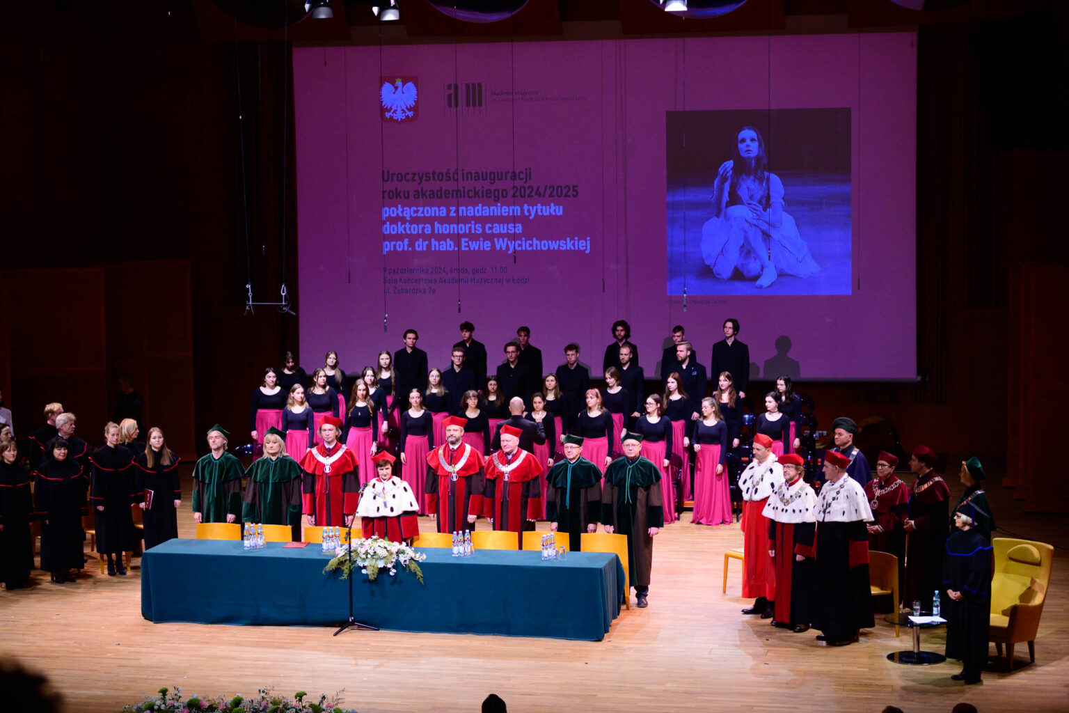 Honoris Causa dla Ewy Wycichowskiej Fot Sebastian Szwajkowski 13